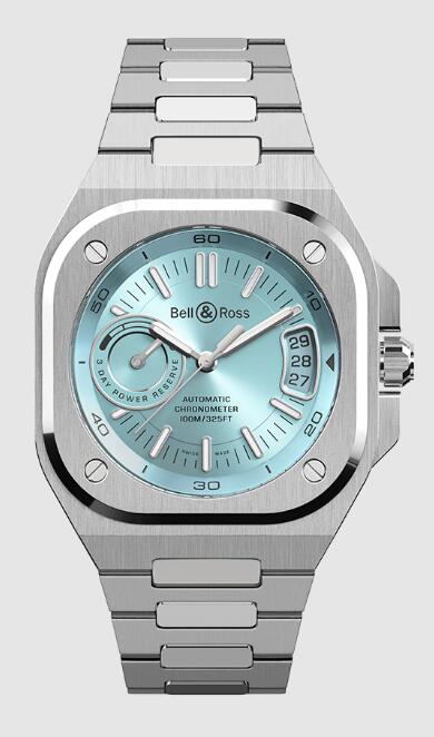 Review Bell and Ross BR 05 Replica Watch BR-X5 ICE BLUE STEEL BRX5R-IB-ST/SST - Click Image to Close